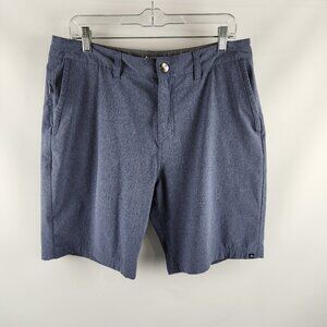 Quiksilver Shorts Men (33x8.5) Blue Amphibian Short